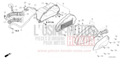FILTRO ARIA SH125ADP di 2023
